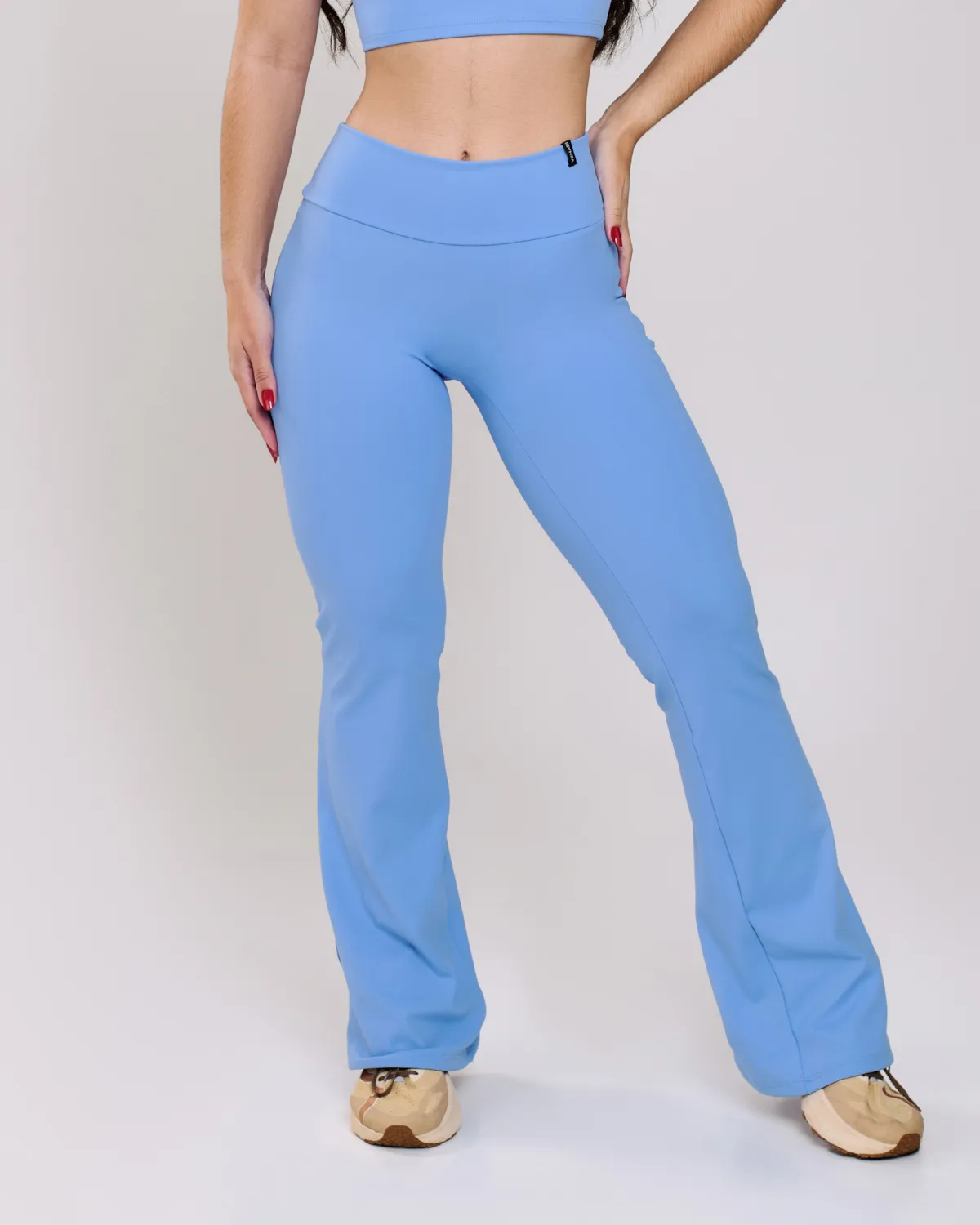 Calça Flare Gab Azul Sky