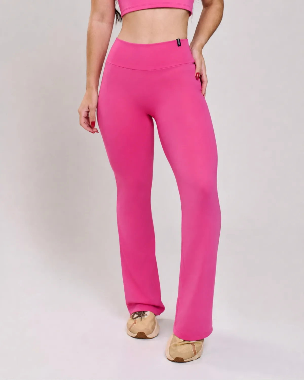 Calça Flare Gab Rosa Pitaya