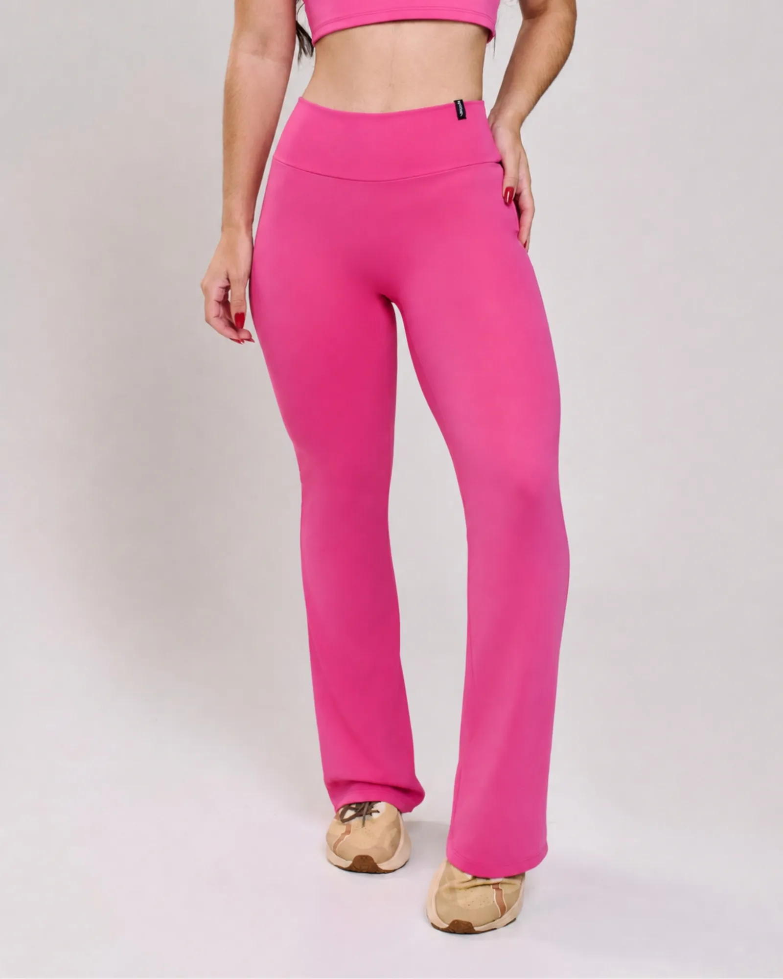 Calça Flare Gab Rosa Pitaya