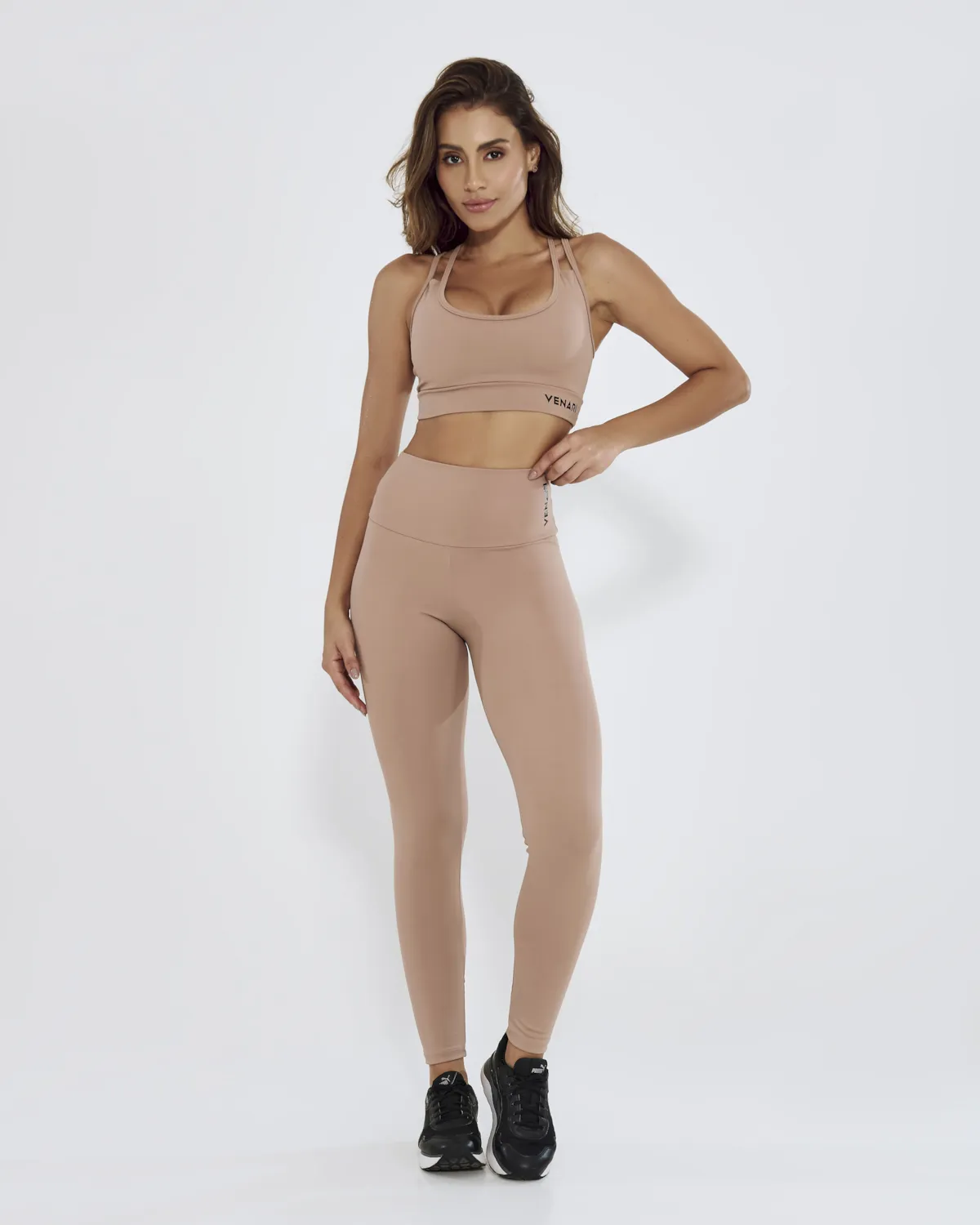 Calça Legging Básica Nude