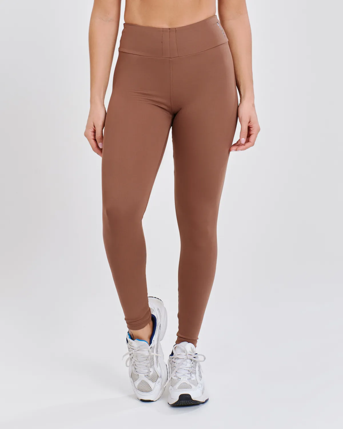 Calça Legging Cós Ajustável Cacau Essential