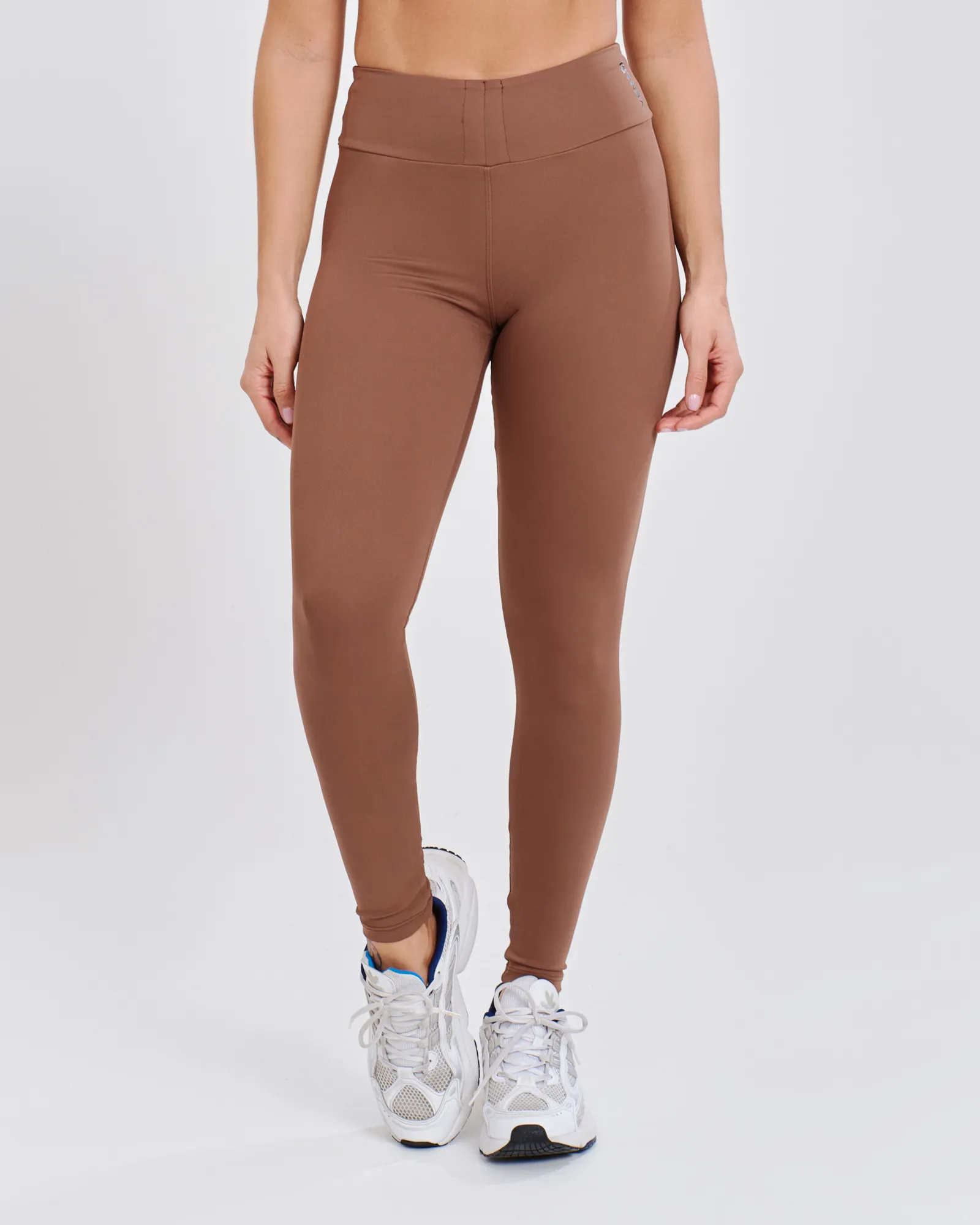 Calça Legging Cós Ajustável Cacau Essential