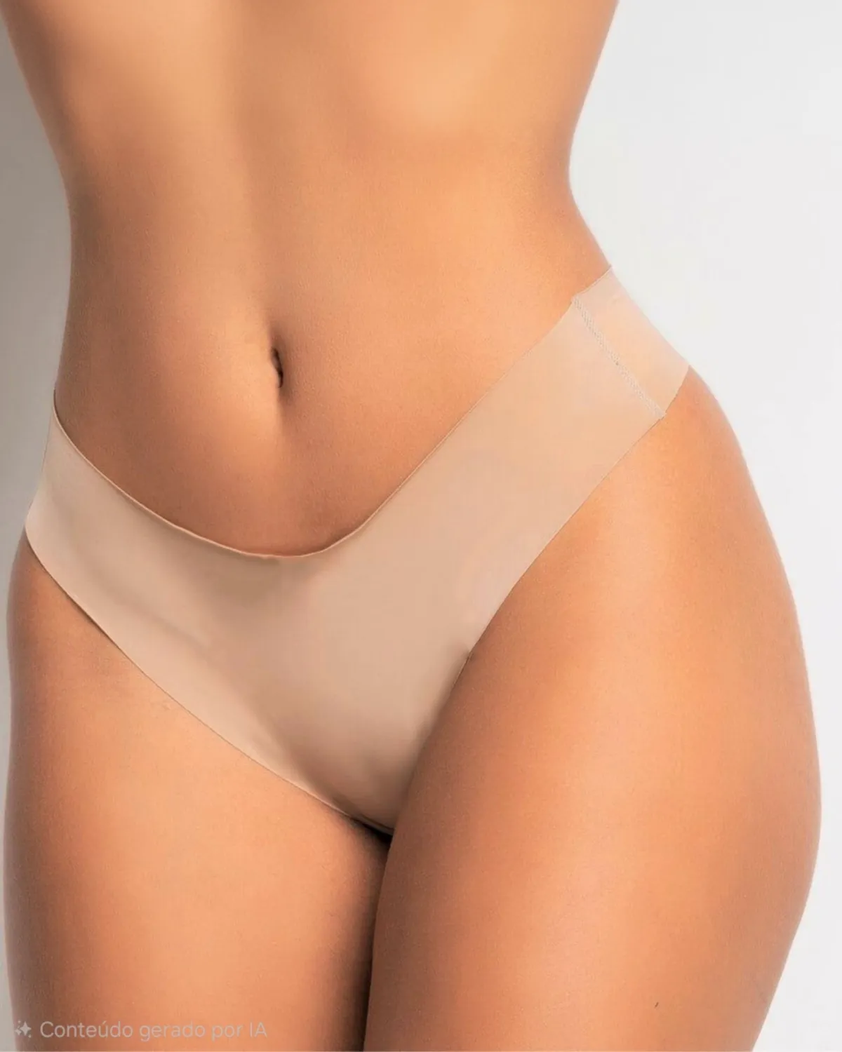 Calcinha Sem Costura Nude