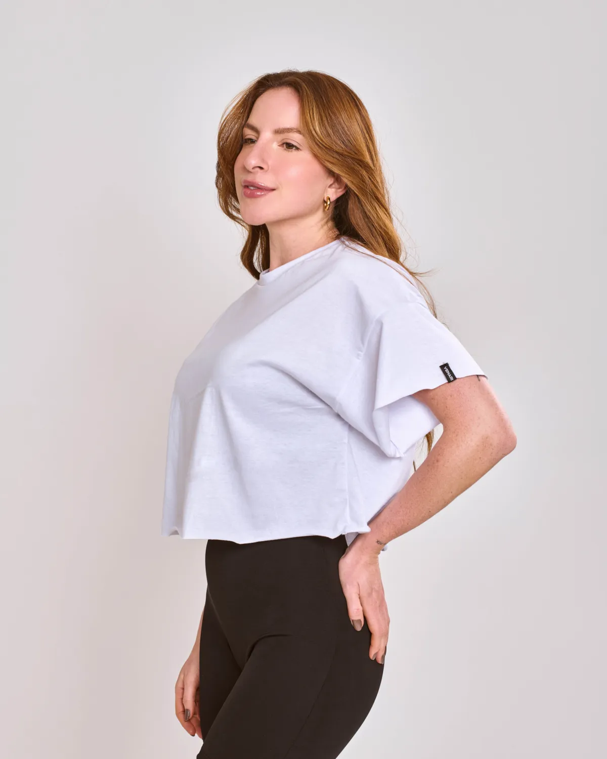 Cropped Basic Branco