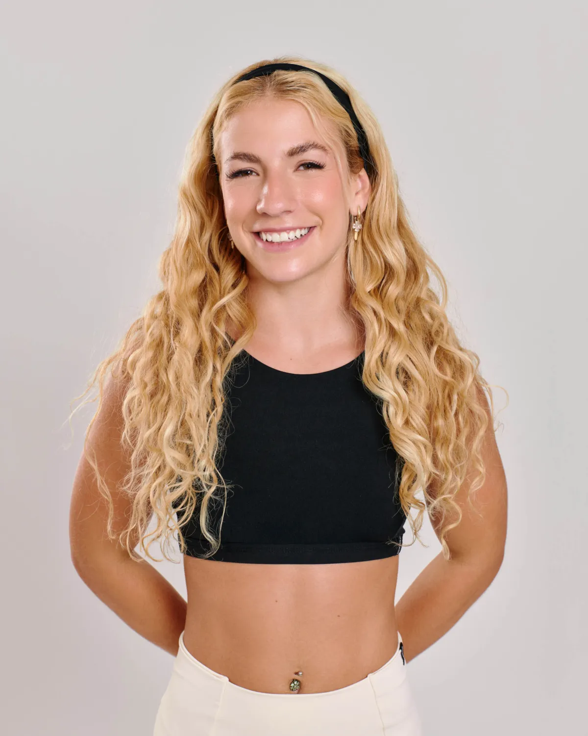 Faixa de Cabelo Aura Preta