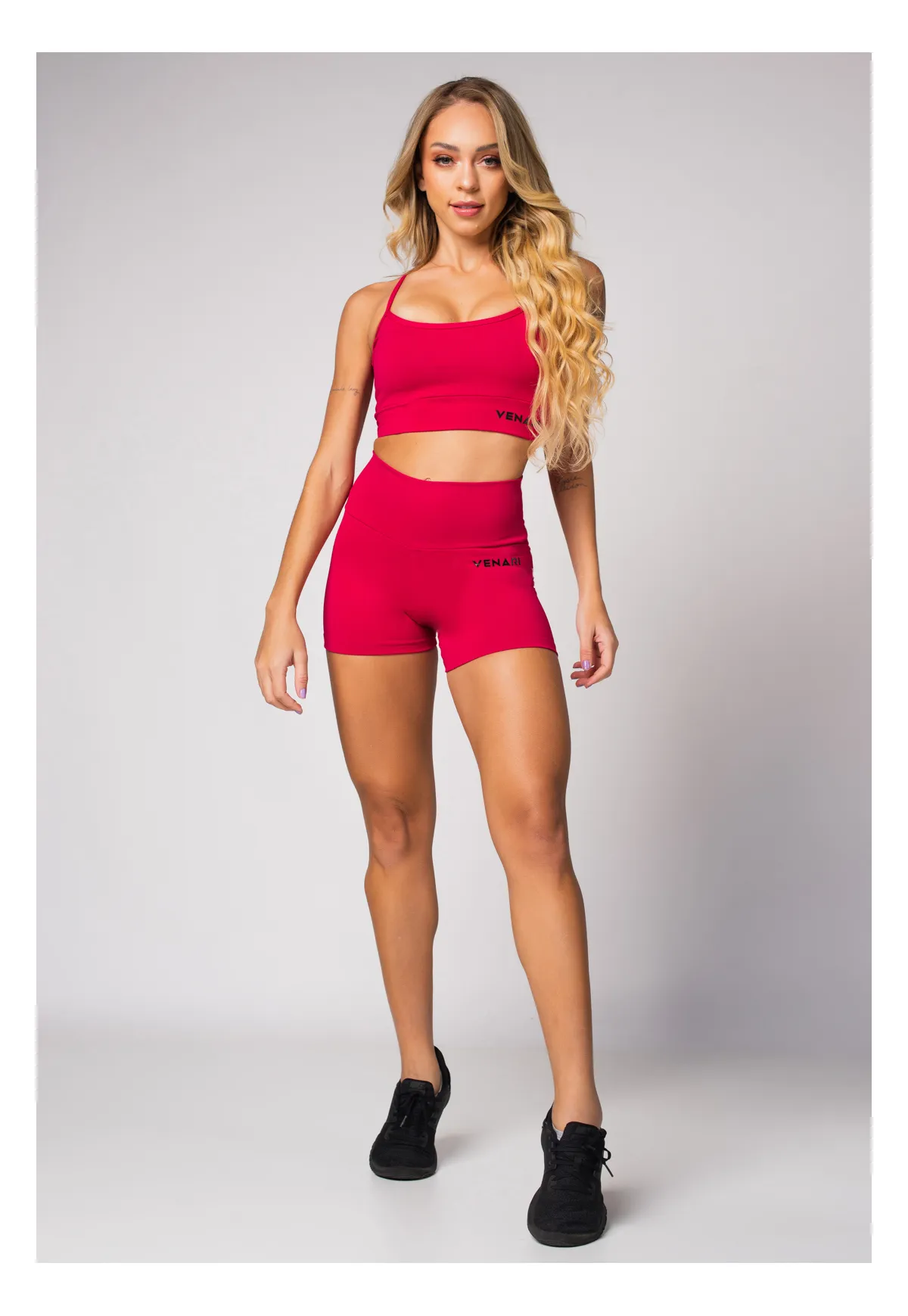 Short Básico Cós Alto Rosa