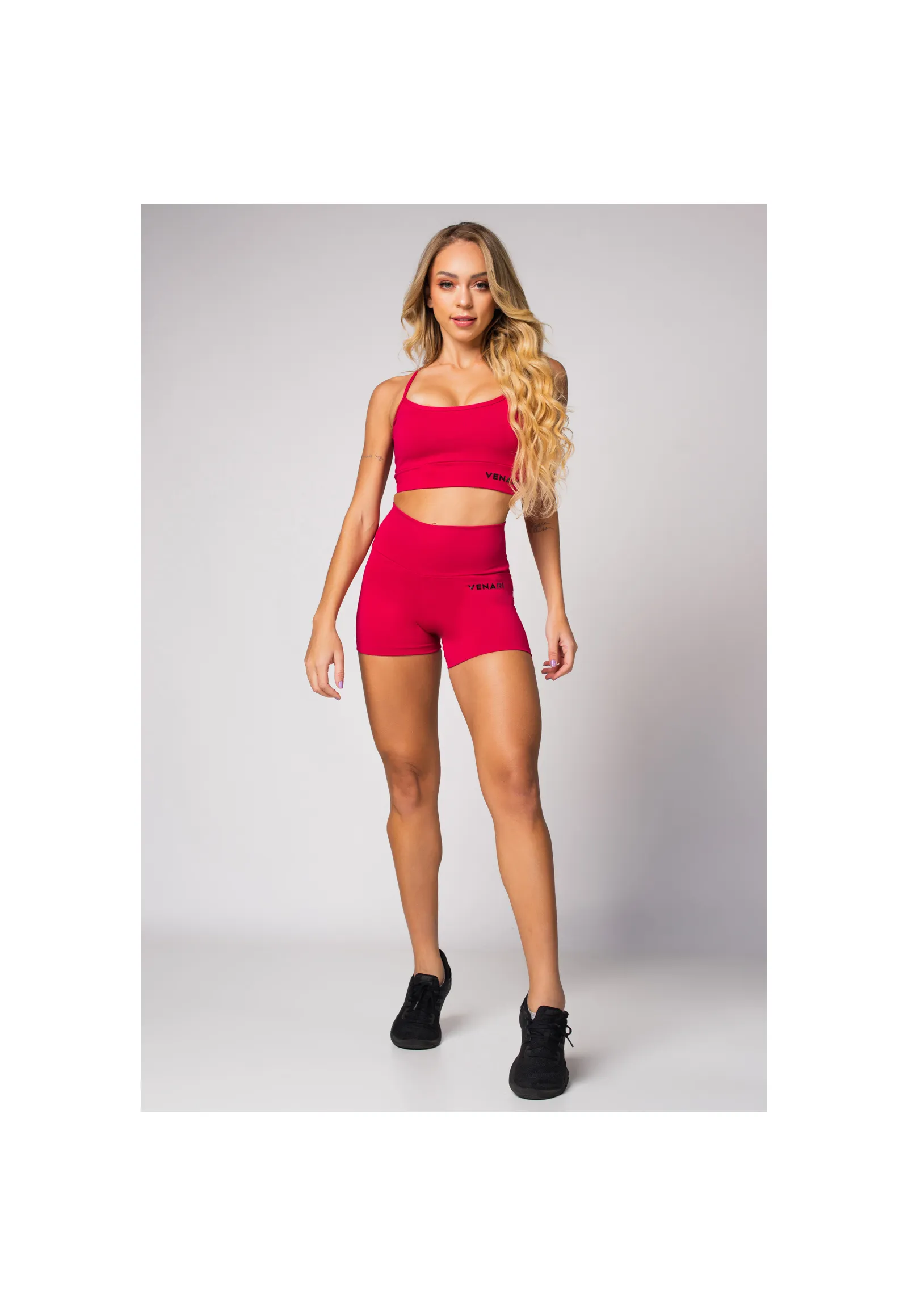 Short Básico Cós Alto Rosa