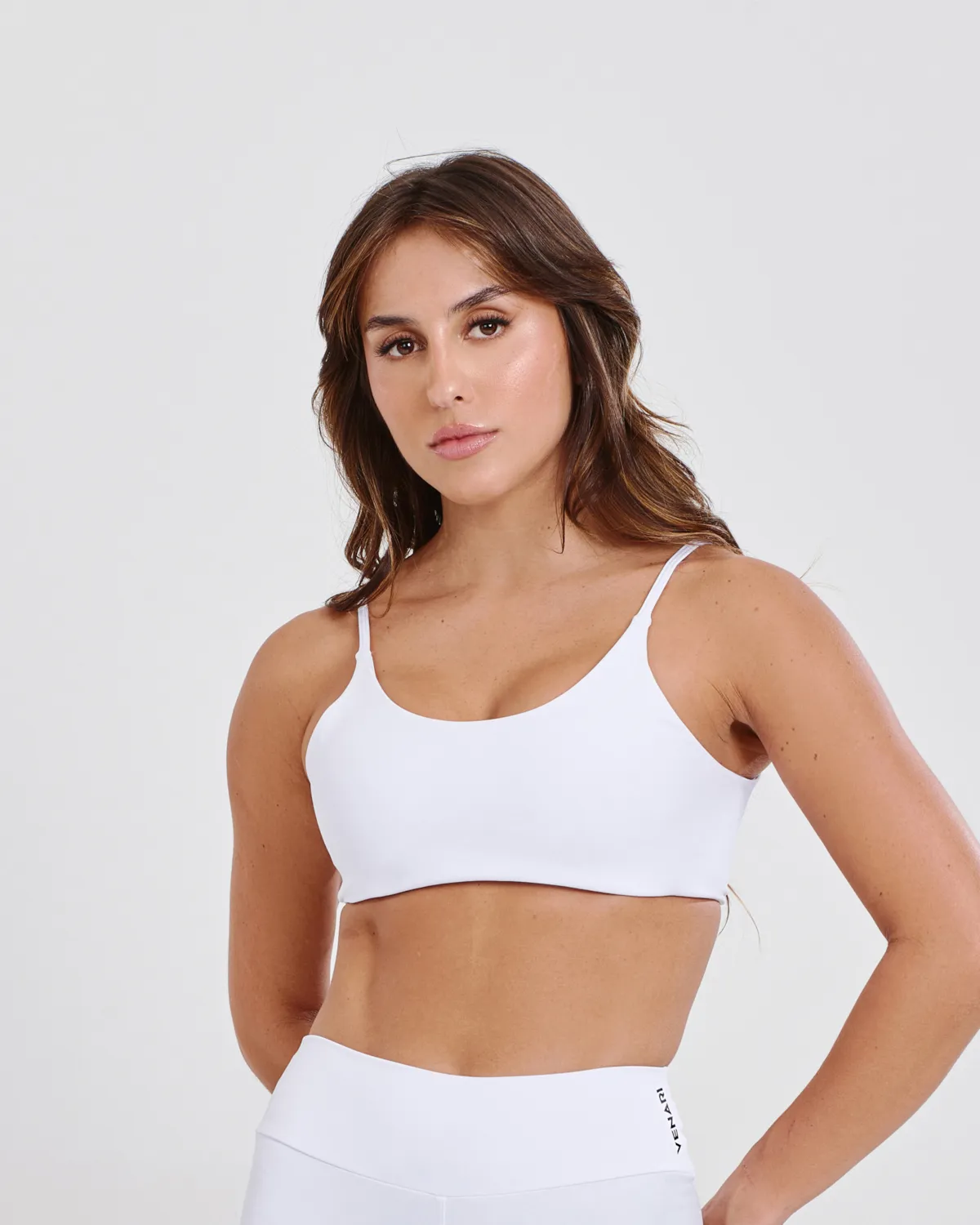 Top Aberto Essential Branco