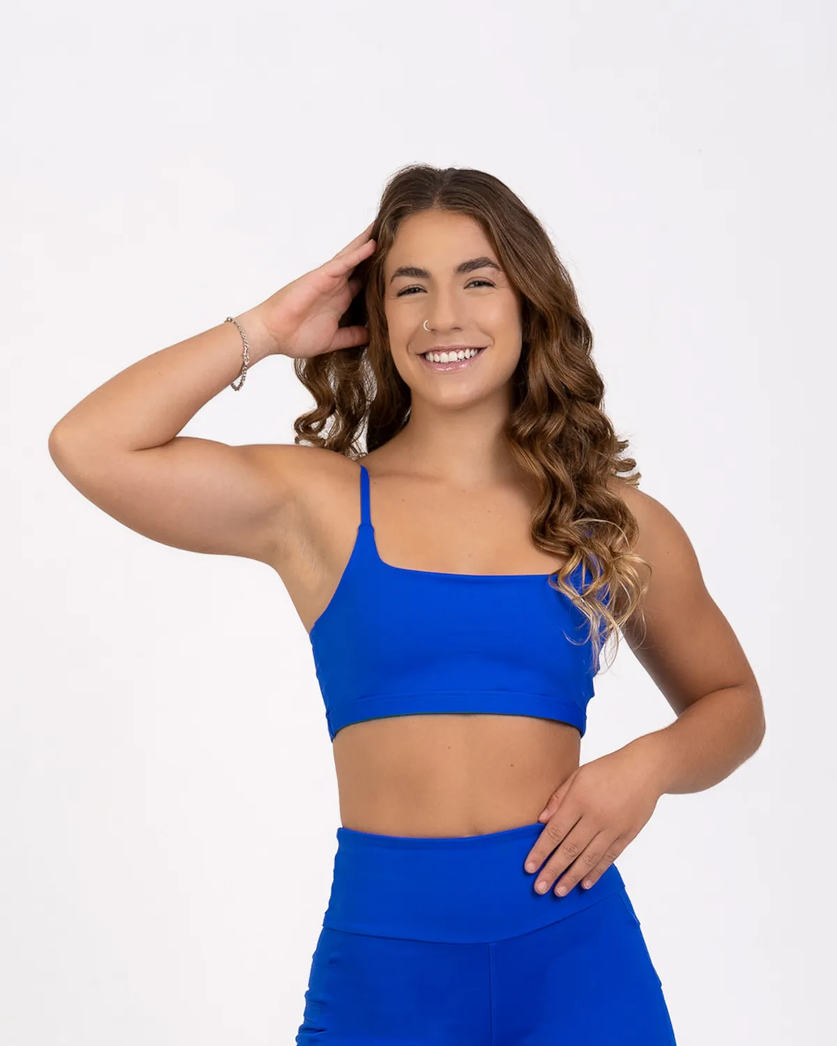 Top Reto Ju Mamute Azul Royal